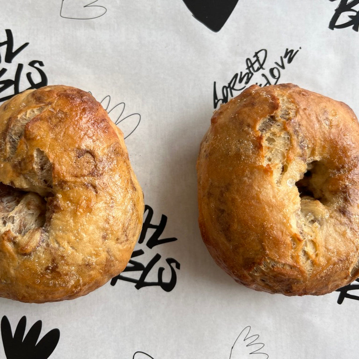 Pumpkin Spice Bagel